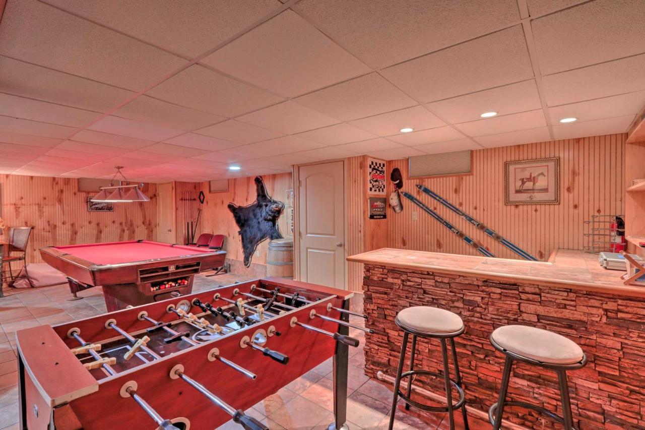 Poconos Home With Game Room Walk To Lake Harmony! Dış mekan fotoğraf