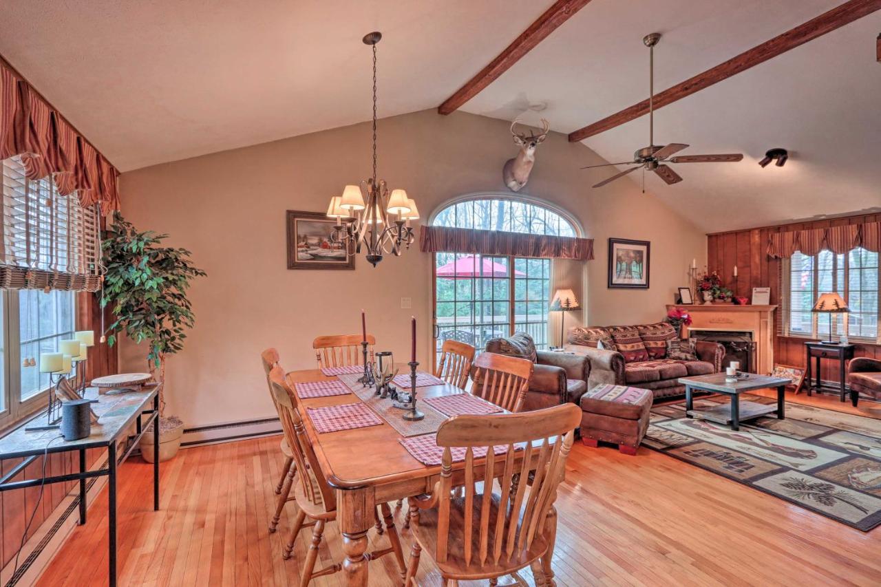 Poconos Home With Game Room Walk To Lake Harmony! Dış mekan fotoğraf